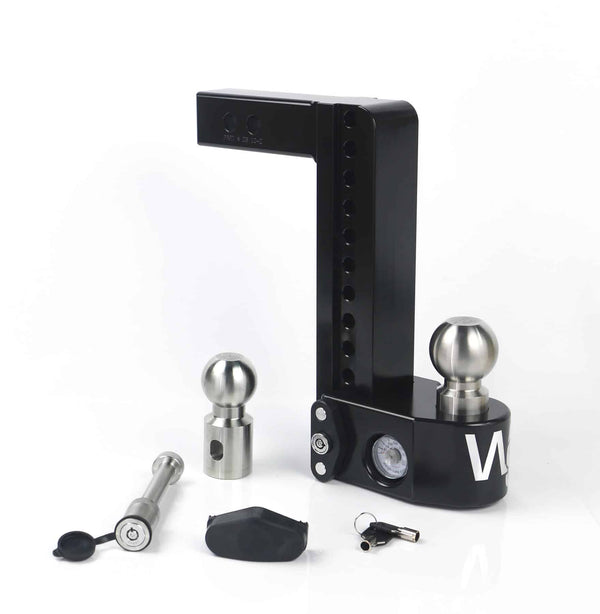 Weigh Safe 10" Drop Hitch, 2" Shank (10K/12.5K Gross Tongue Weight Rating) (WS10-2-KA-CER-BLA)