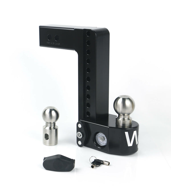 Weigh Safe 10" Drop Hitch (8K/14.5K Gtwr) (WS10-2.5-CER-BLA)