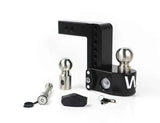 Weigh Safe Cerakote 6In Drop Hitch With 2In Shank (10K/12.5K Gross Tongue Weight Rating) With Ws05