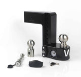 Weigh Safe Cerakote 8In Drop Hitch With 3In Shank (10K/21K Gross Tongue Weight Rating) Withws05