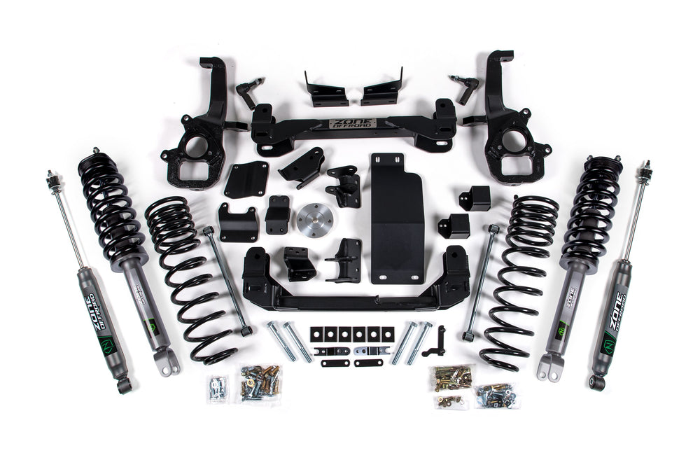 Zone Offroad Ensemble de rehaussement 6 po — 2019+ RAM 1500 (D97N)