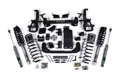 Zone Offroad 6" Lift Kit — Large Bore, Strut Spacer, FOX Adventure Series — 2019-2024 Ram 1500, 4WD (ZOND97F)