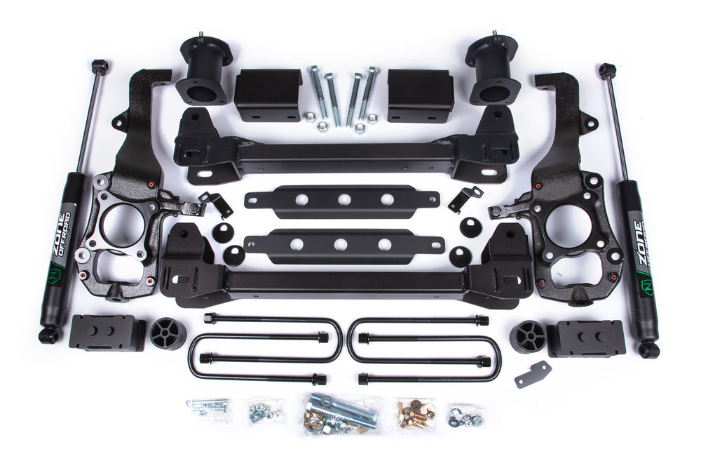 Zone Offroad Ensemble de rehaussement 5 po — 2021-2025 Ford F-150 (ZORF126)