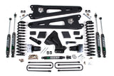 Zone Offroad 2023+ Ford F250/F350 4Wd 5In Radius Arm Susp Lift Kit 3In Rr Block Gas 3 Leaf Mainnitro Shocks