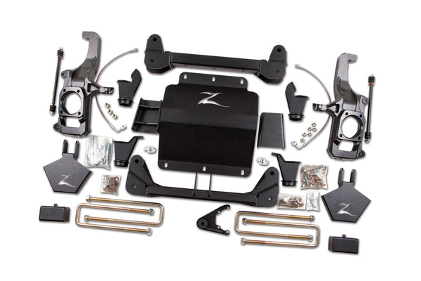 Kit de rehaussement Zone 5" avec ressort de charge supérieur