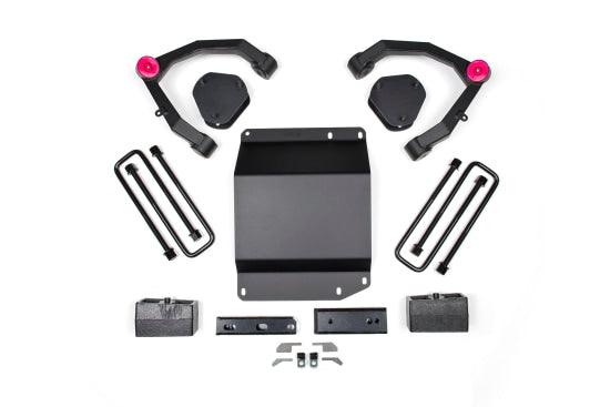 Zone Offroad 3.5" Lift Kit — Nitro Series — 2007-2013 Chevy Silverado 1500 / GMC Sierra 1500, 4WD (ZONC29N)
