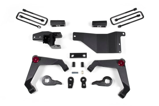 Zone Offroad 3" Lift Kit — Nitro Series, FT Codes — 2001-2010 Chevrolet Silverado / GMC Sierra 2500 HD, 4WD (ZONC31N)