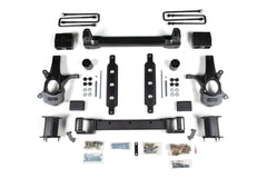 Zone Offroad 6.5" Lift Kit — Aluminum, Stamped Steel, Strut Spacer, Nitro Series — 2014-2018 Chevy Silverado 1500 / GMC Sierra 1500, 2WD (ZONC34N)