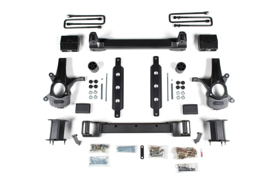 Zone Offroad 4.5" Lift Kit — Nitro Series, Cast Steel — 2014-2018 Chevy Silverado 1500 / GMC Sierra 1500, 2WD (ZONC35N)
