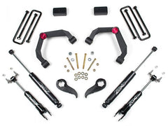 Zone Offroad 3" UCA Lift Kit — For Trucks with Overloads — 2011-2019 Chevy Silverado 2500 HD / Chevy Silverado 3500 HD / GMC Sierra 2500 HD and more (ZONC38N)