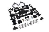 2025 Chevy ZR2/GMC AT4X 1500 4wd 4in Suspension Lift Kit, 3in Rear, Block - Spacer Front, Rear Shock Spacer