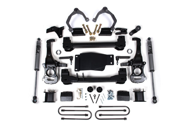 Kit de suspension rehaussée 4 pouces pour Chevy/GMC 1500 4x4 2025, rehausse arrière 3 pouces, cale - entretoise avant, amortisseur arrière 2.0 ADV Series