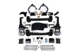 2025 Chevy TB/ GMC AT4 1500 4wd 4in Suspension Lift Kit, 3in Rear, Block - Spacer Front, Fox 2.0 ADV Series Rear Shock