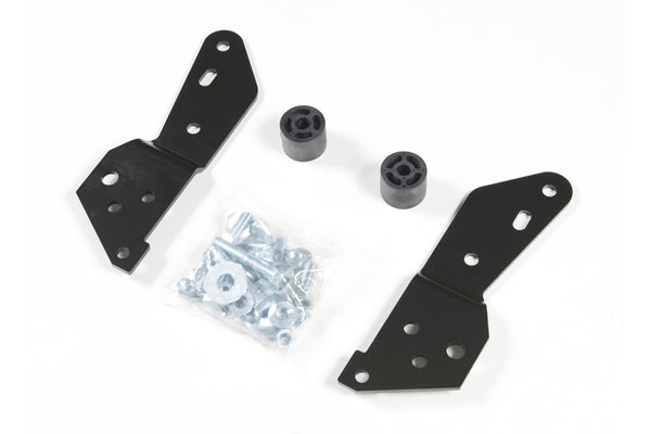 Zone 1.5" Rear Bumper Relocation Brackets — 2007-2013 Chevrolet Silverado 1500 / GMC Sierra 1500 (ZONC9909)