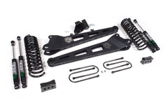 Zone Offroad 3" Lift Kit with Radius Arm — Diesel, Nitro Series — 2019-2024 Ram 3500, 4WD (ZOND143N)