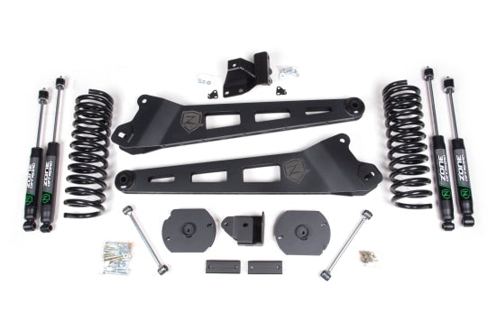 Zone Offroad 3" Lift Kit with Radius Arm — Diesel, Nitro Series — 2019-2022 Ram 2500, 4WD (ZOND144N)