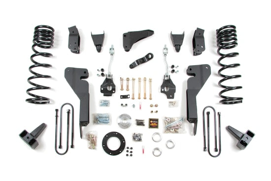 Zone Offroad 8" Coil Spring Lift Kit — Rear Blocks for 4" Axle, Nitro Shocks, Diesel — 4WD — 2008 Dodge Ram 2500 / 3500 (ZOND31N)