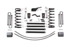 Kit de suspension Zone 5 pouces à ressorts hélicoïdaux (ZOND44N)