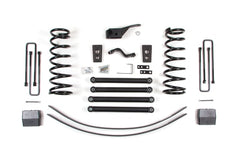 Zone Offroad 5" Lift Kit — Nitro Series — 2000-2002 Dodge Ram 2500/3500, 4WD (ZOND47N)