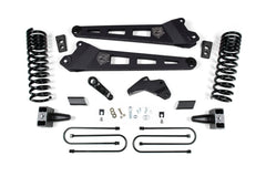 Zone Offroad 6.5" Lift Kit with Radius Arm — Diesel, Nitro Series — 2013-2018 Ram 3500, 4WD (ZOND57N)