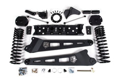 Zone Offroad 4.5" Lift Kit with Radius Arm — Diesel, FOX 2.0 Adventure Series — 2019-2022 Ram 2500, 4WD (ZOND78F)
