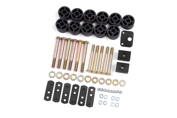 Zone 1.25" Body Lift (ZONJ9121) — 1987-1995 Jeep Wrangler