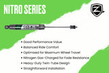 Zone Offroad 2019+ Ram 1500 4Wd 6In Front 5In Rear Suspension Lift System with Oe 22In Wheels