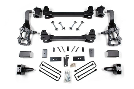 Zone Offroad 6" Lift Kit — 5" Block Kit, Nitro Series — 2014 Ford F-150, 2WD (ZONF43N)